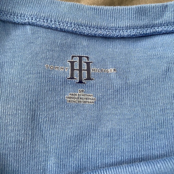 Tommy Hilfiger Tee, Powder Blue, Small - Picture 6 of 7